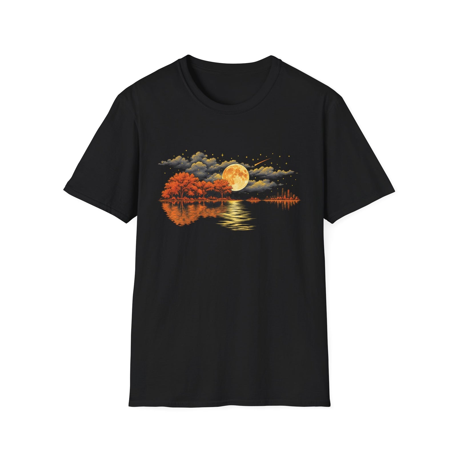 Moonlit Guitar T-Shirt