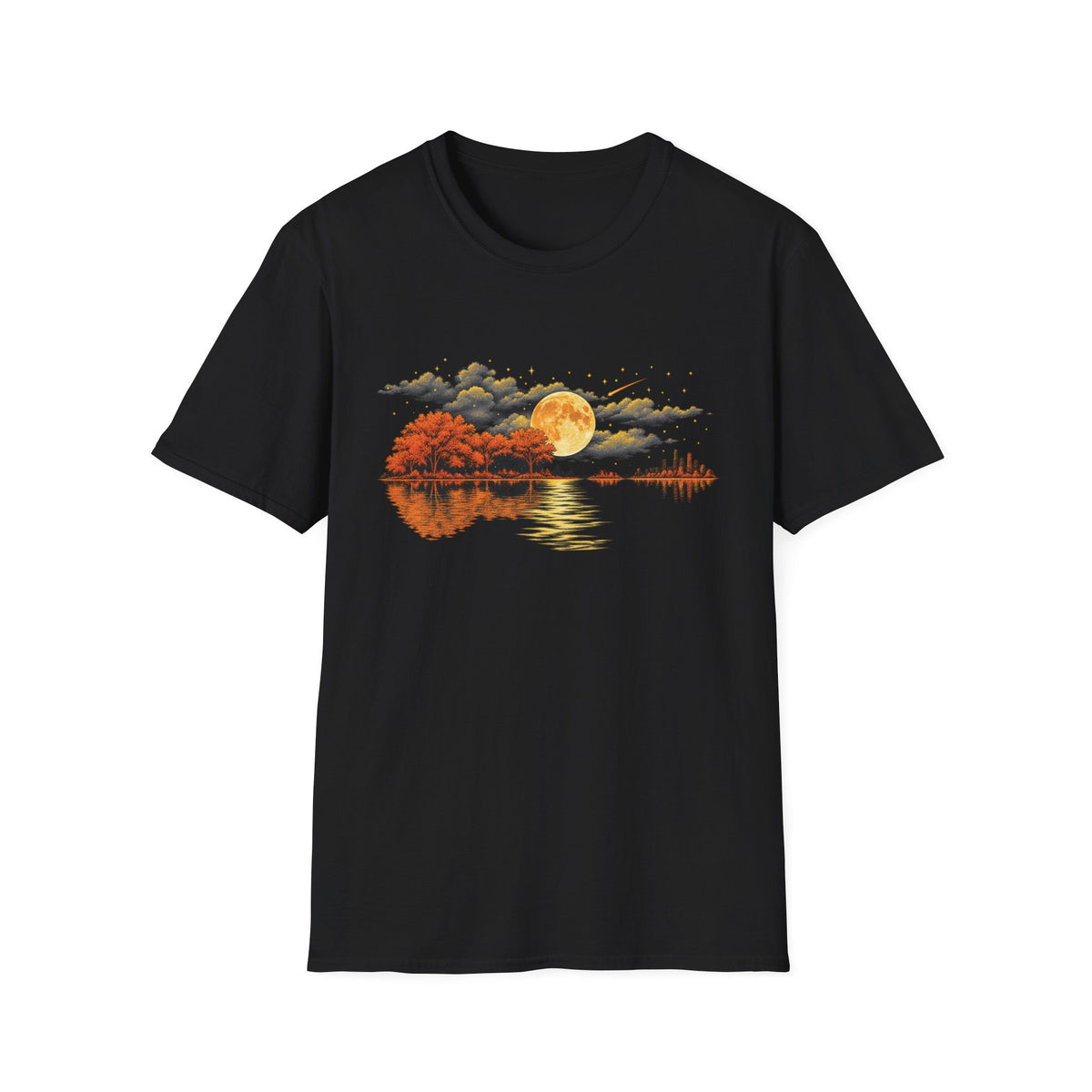 Moonlit Guitar T-Shirt