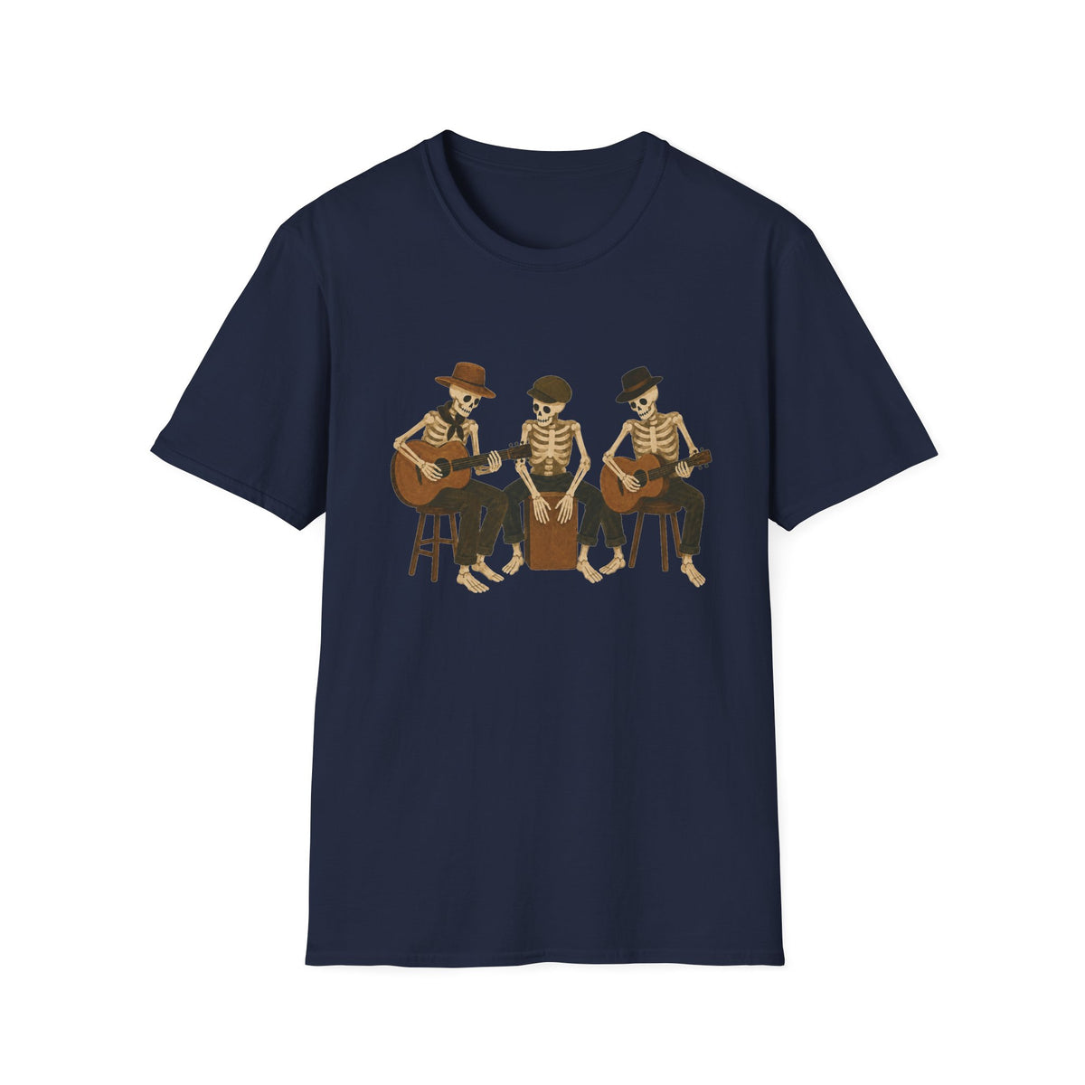 Skeleton Acoustic Band T-Shirt