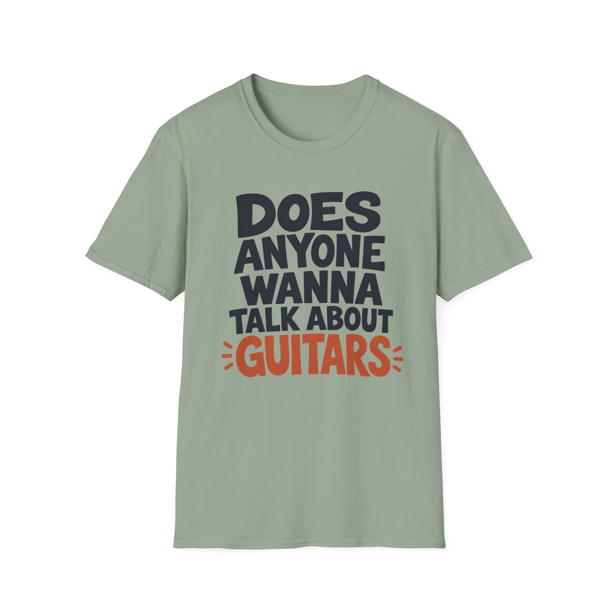 Wanna Talk About Guitars T‑Shirt