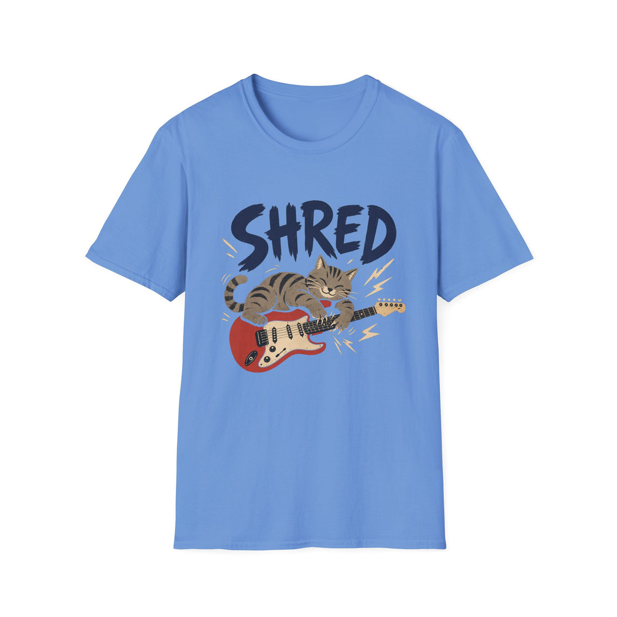 Shred Guitar Cat T-Shirt