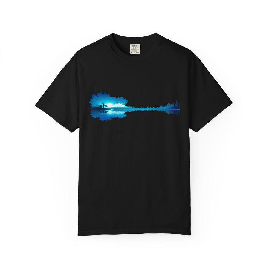 Guitar Soundwave Nature T-Shirt