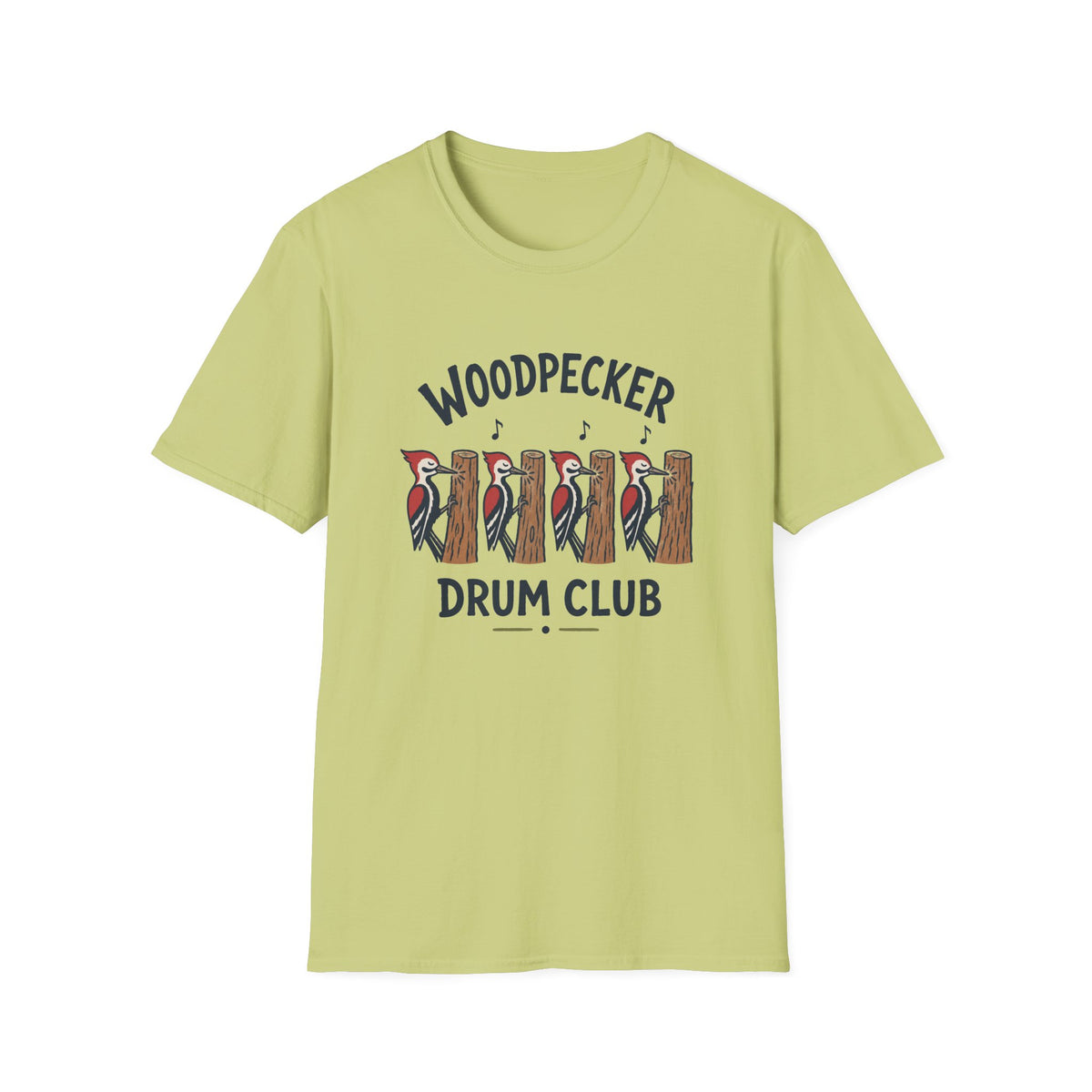 Woodpecker Drum Club T-Shirt