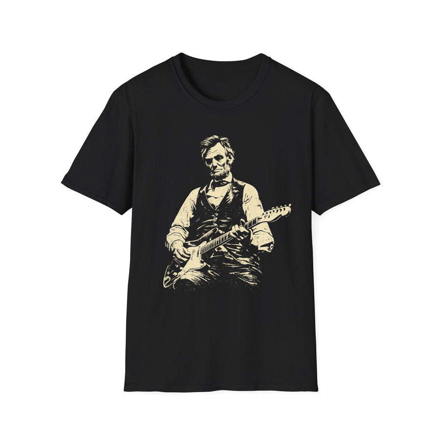 Abraham Lincoln Guitarist T-Shirt
