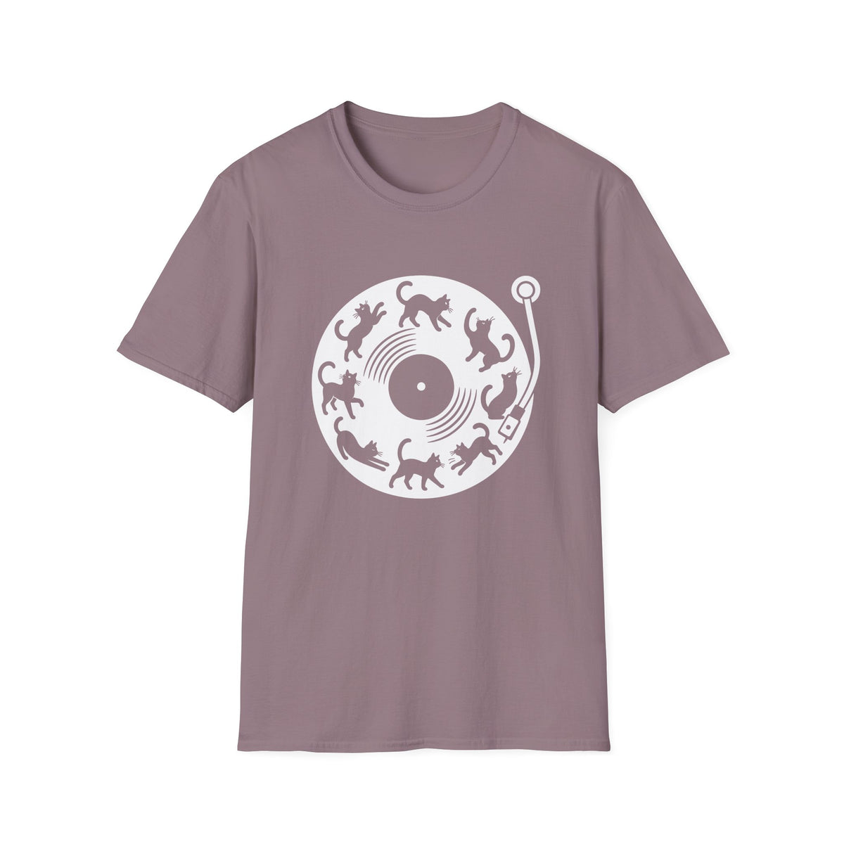 Cat Vinyl T-Shirt