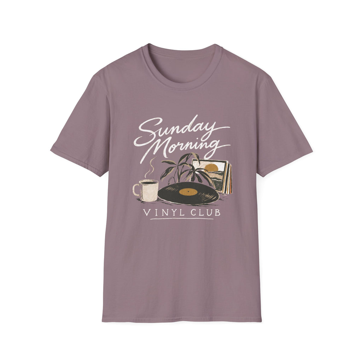 Sunday Morning Vinyl T-Shirt