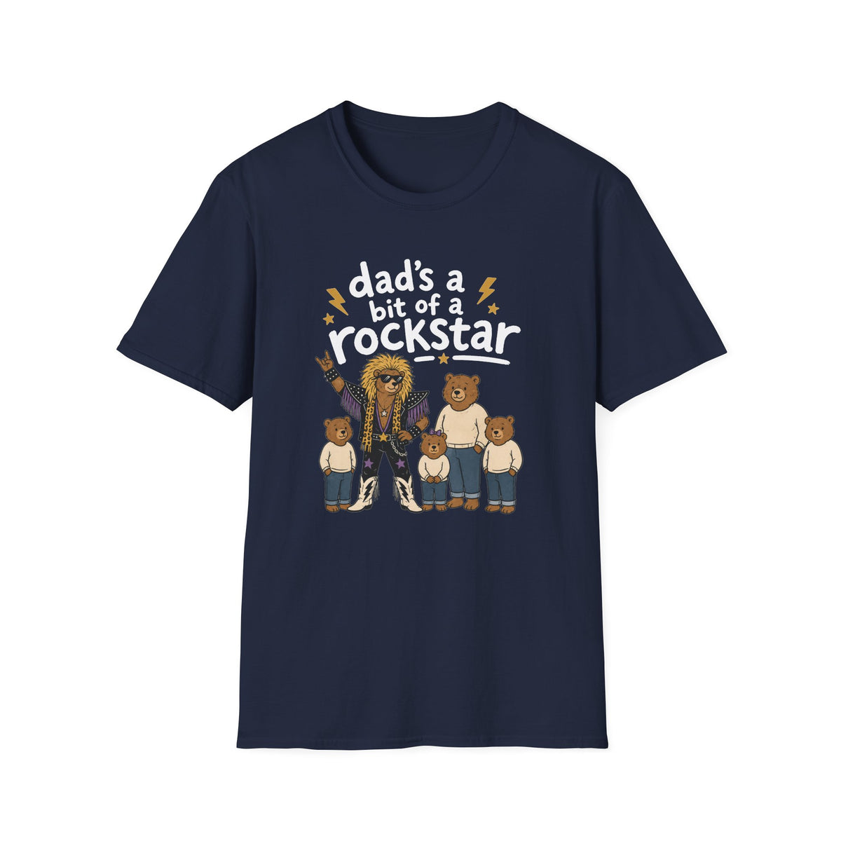 Dad’s a Bit of a Rockstar T‑Shirt