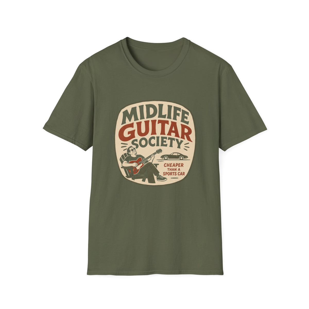 Midlife Guitar Society T‑Shirt