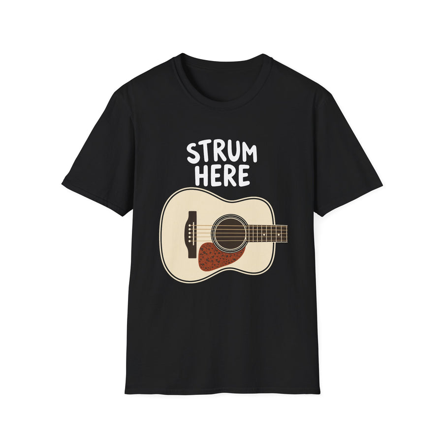 Strum Here T-Shirt