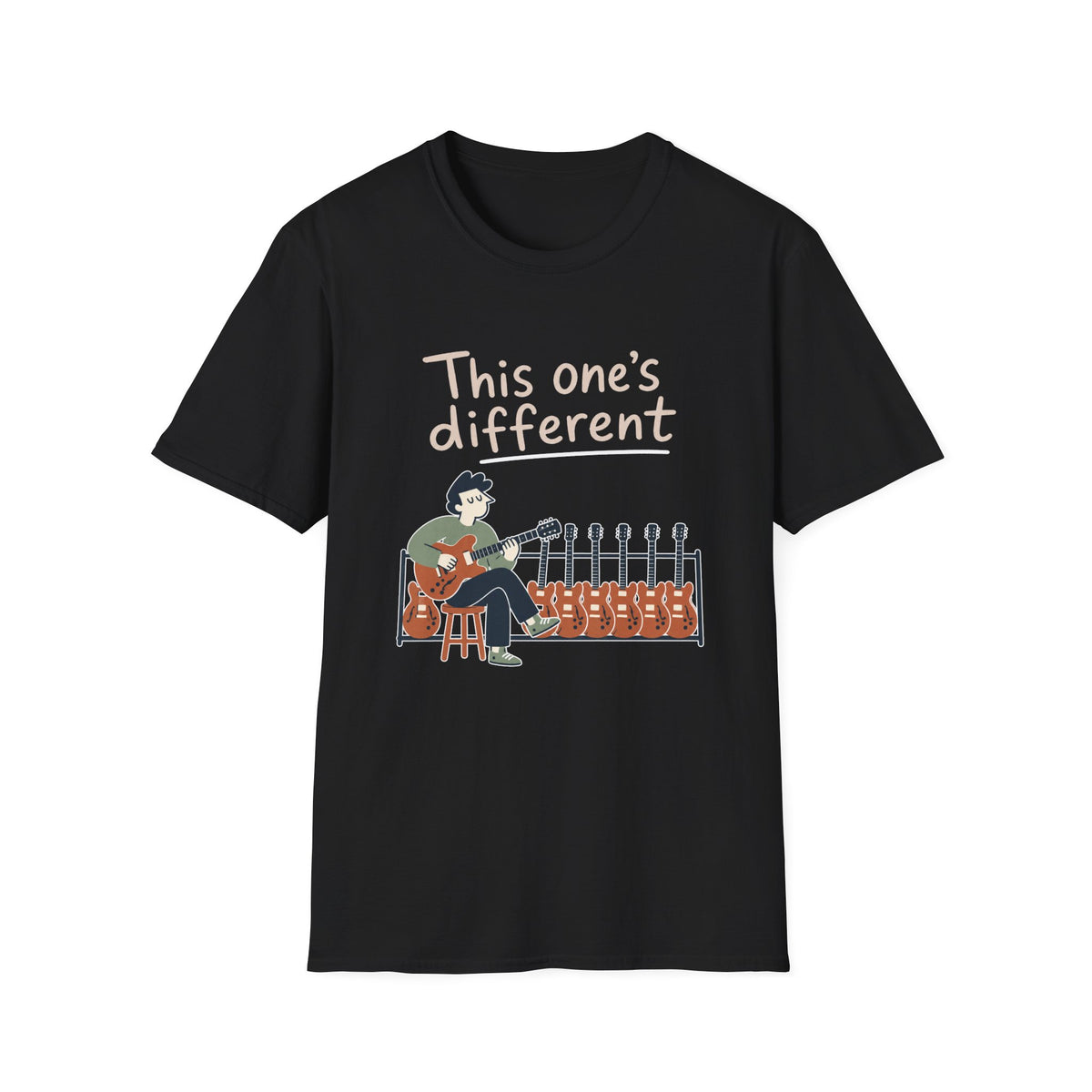 This One's Different Guitarist T-Shirt