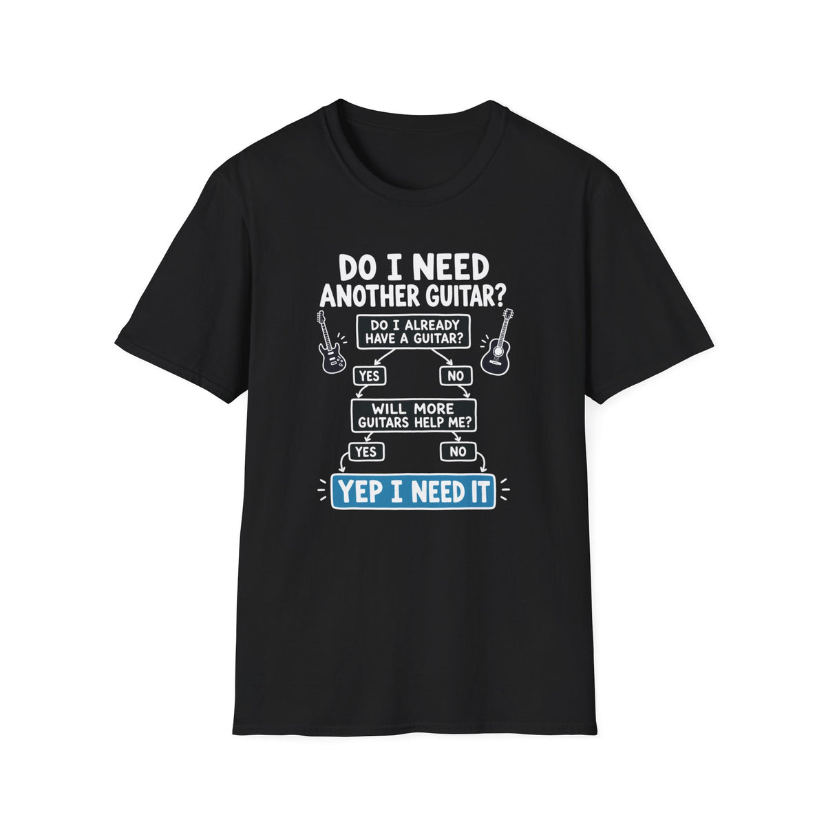 Guitar Flowchart T‑Shirt