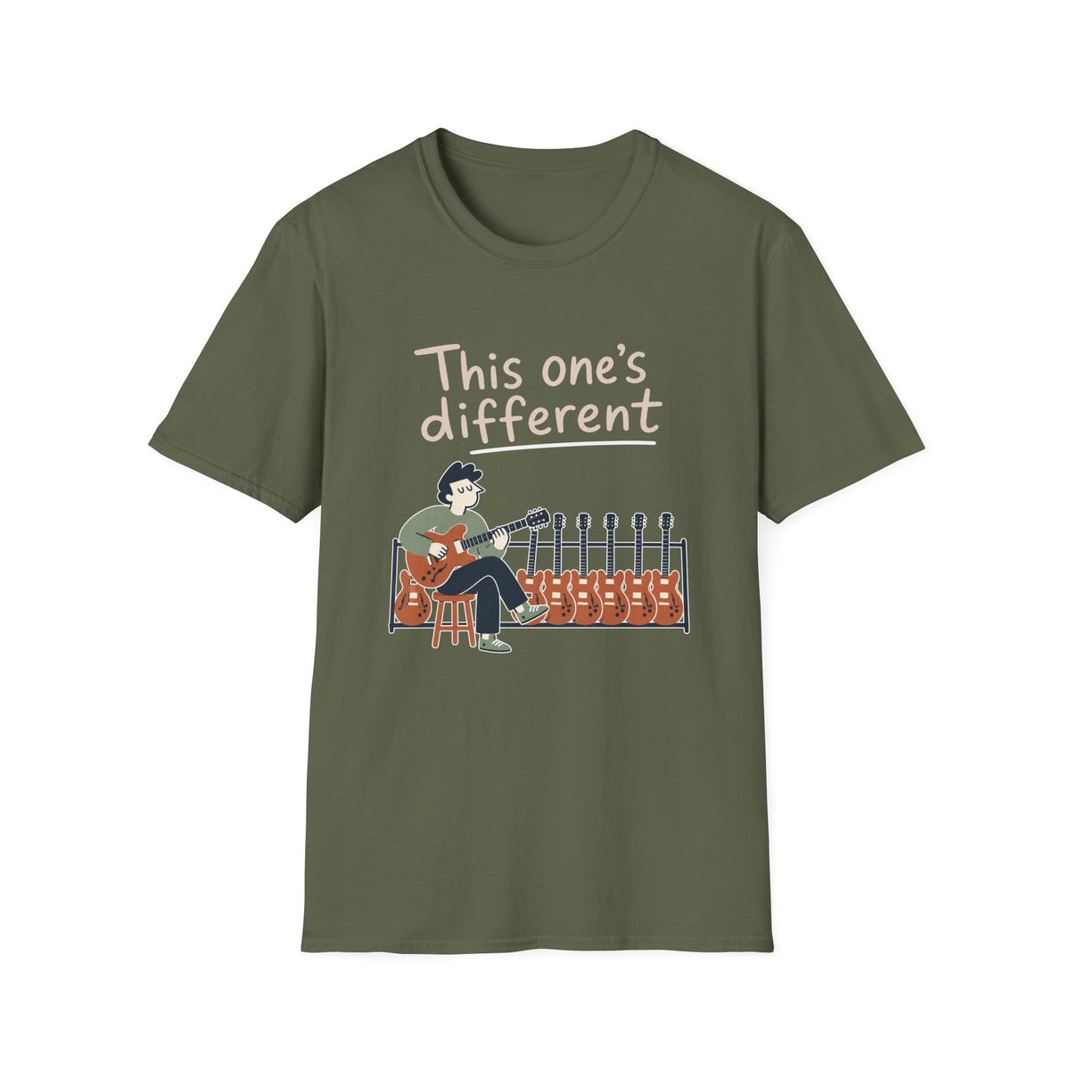 This One's Different Guitarist T-Shirt