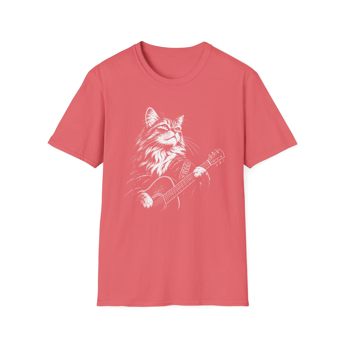 Guitar Kitty T-Shirt