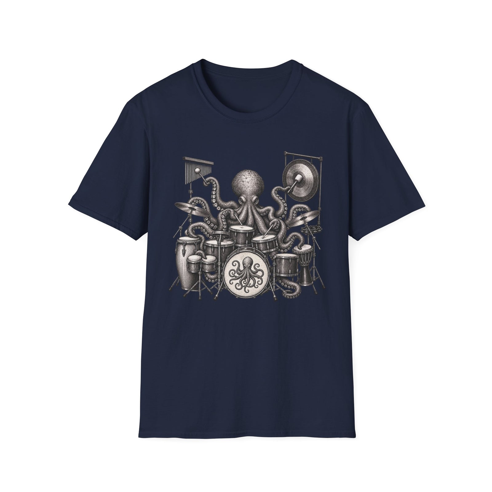 Octopus Drummer T-Shirt