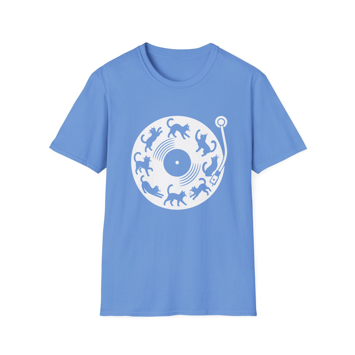 Cat Vinyl T-Shirt