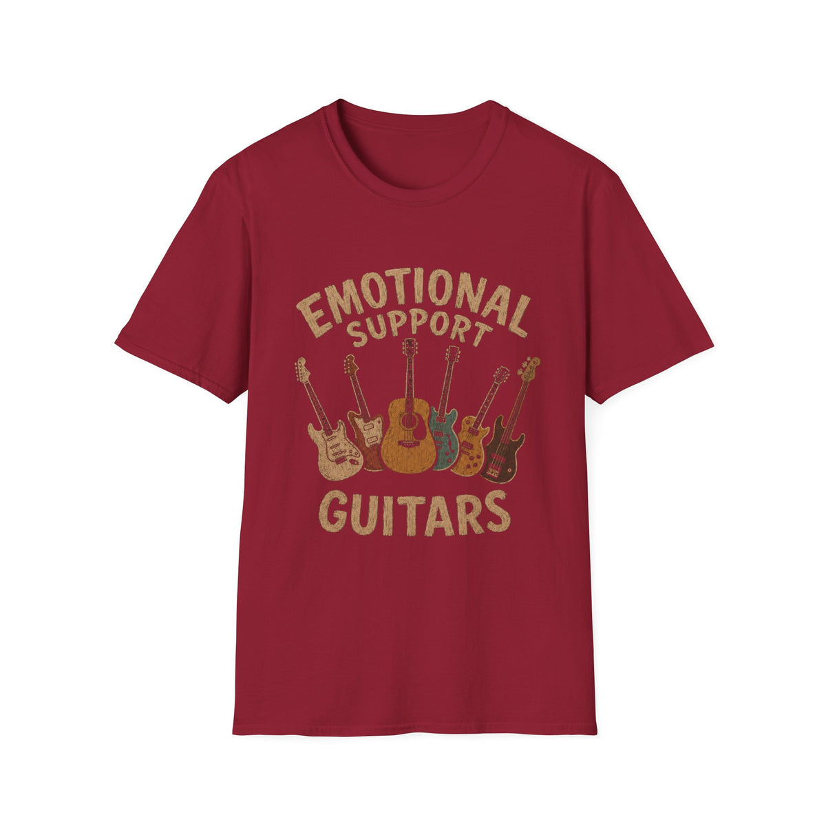 Emotional Support Guitars T-Shirt