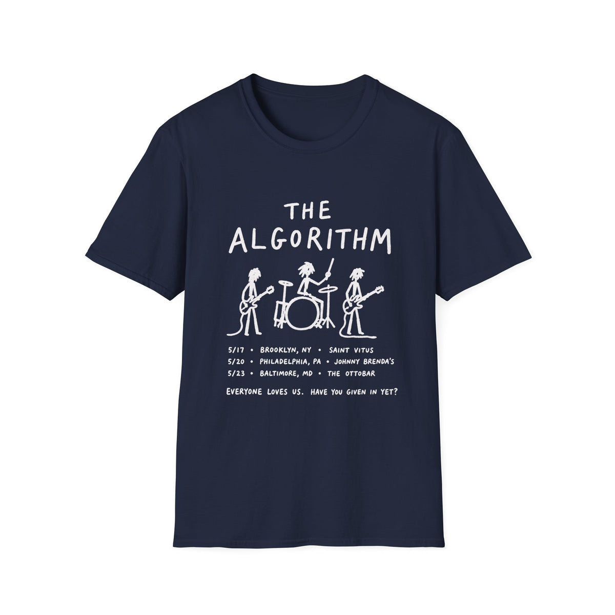 The Algorithm Band T-Shirt
