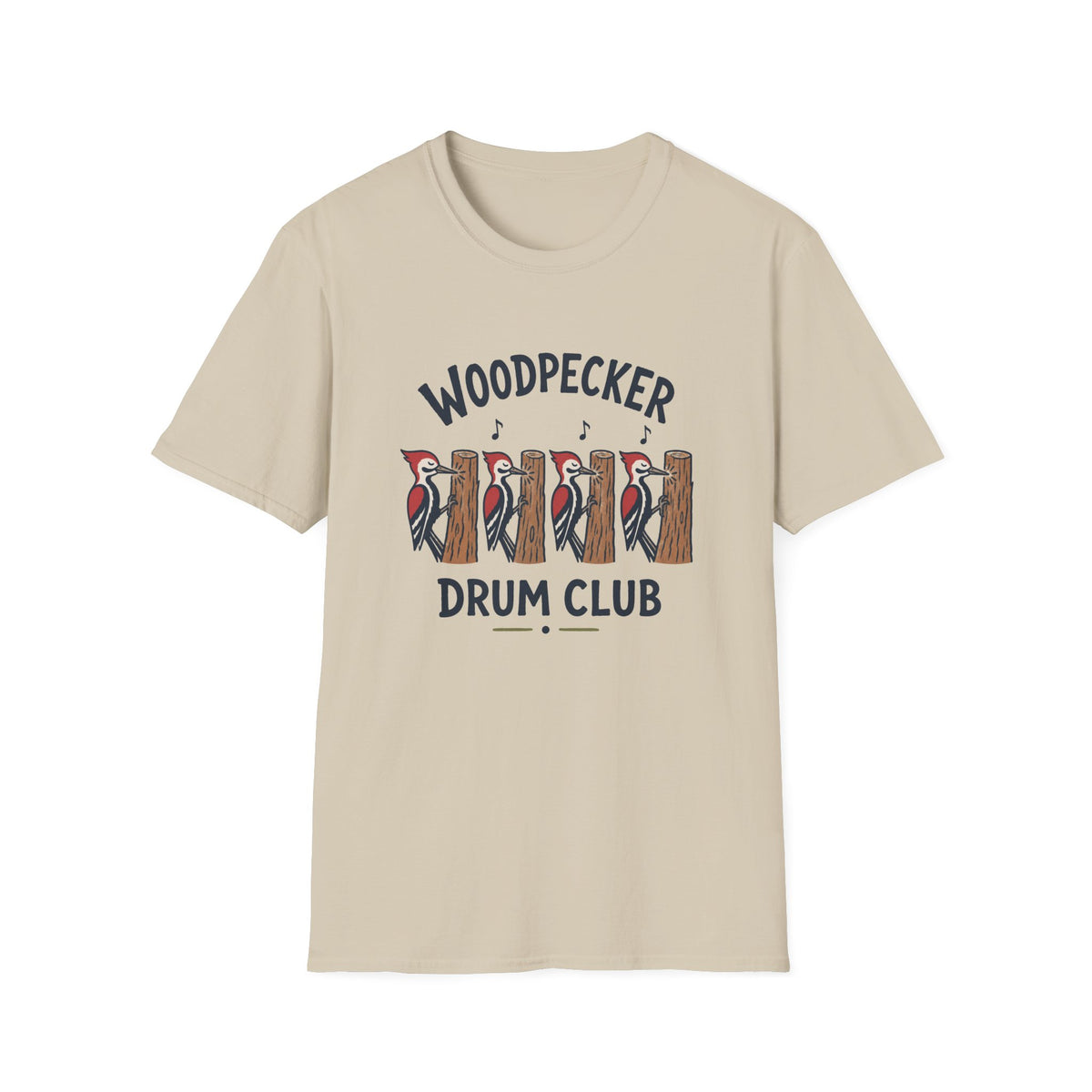 Woodpecker Drum Club T-Shirt