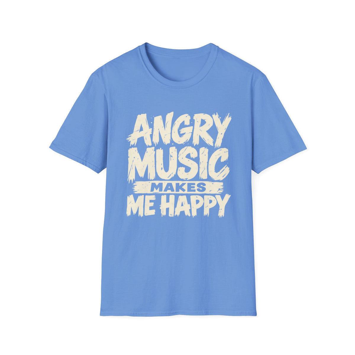 Angry Music Makes Me Happy T-Shirt