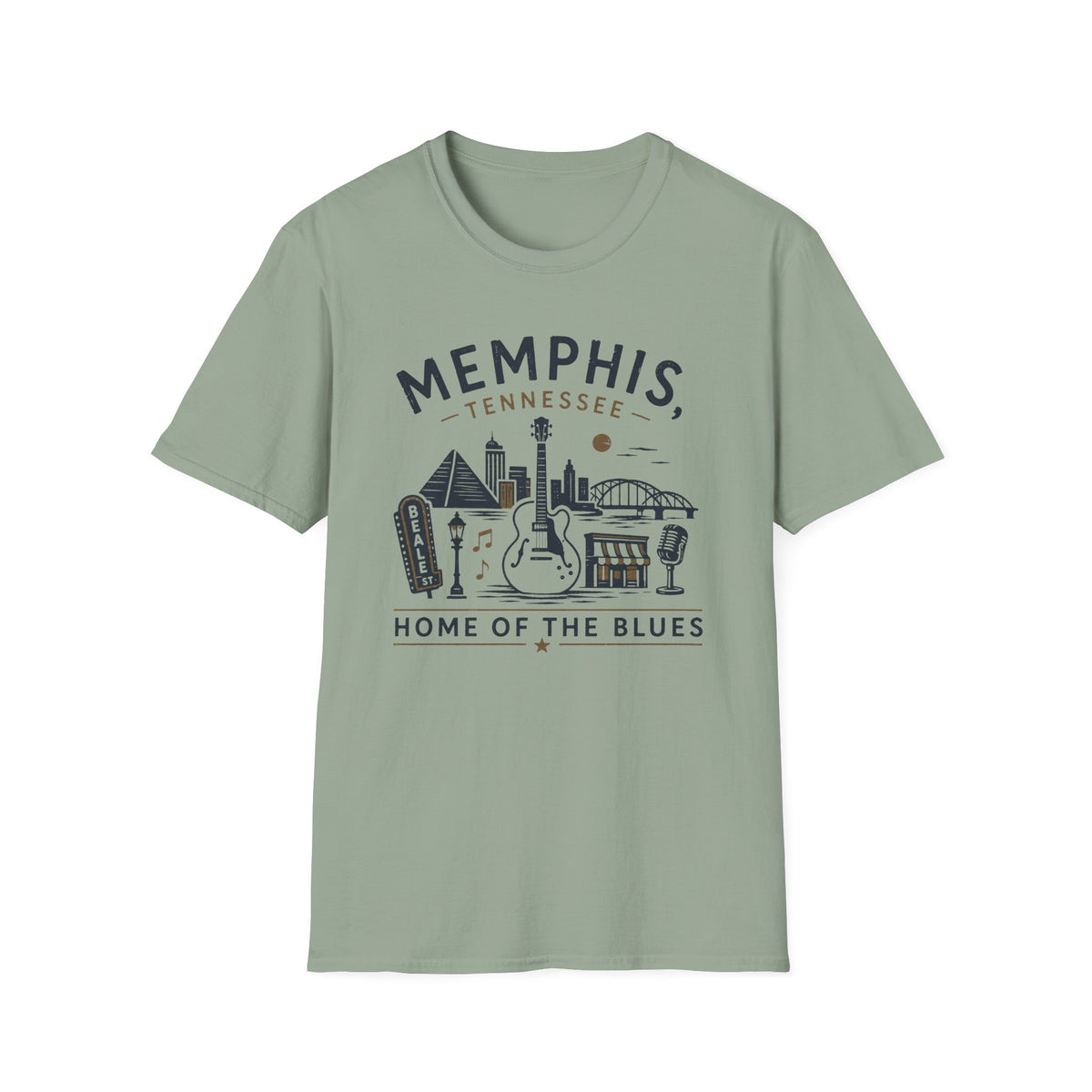 Memphis Home Of The Blues T-Shirt
