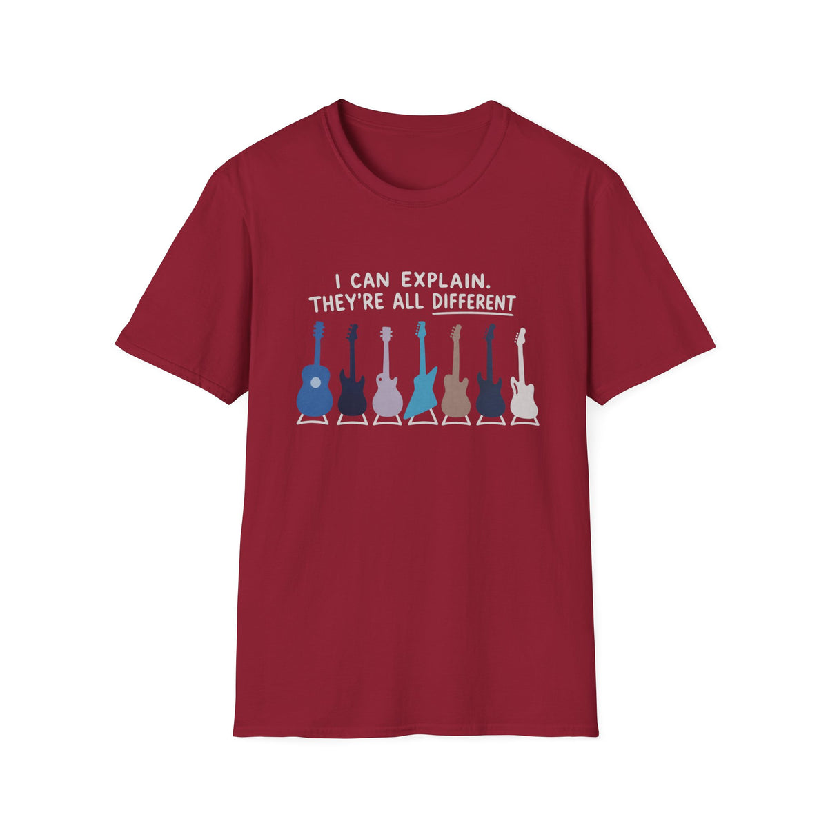They're All Different T‑Shirt