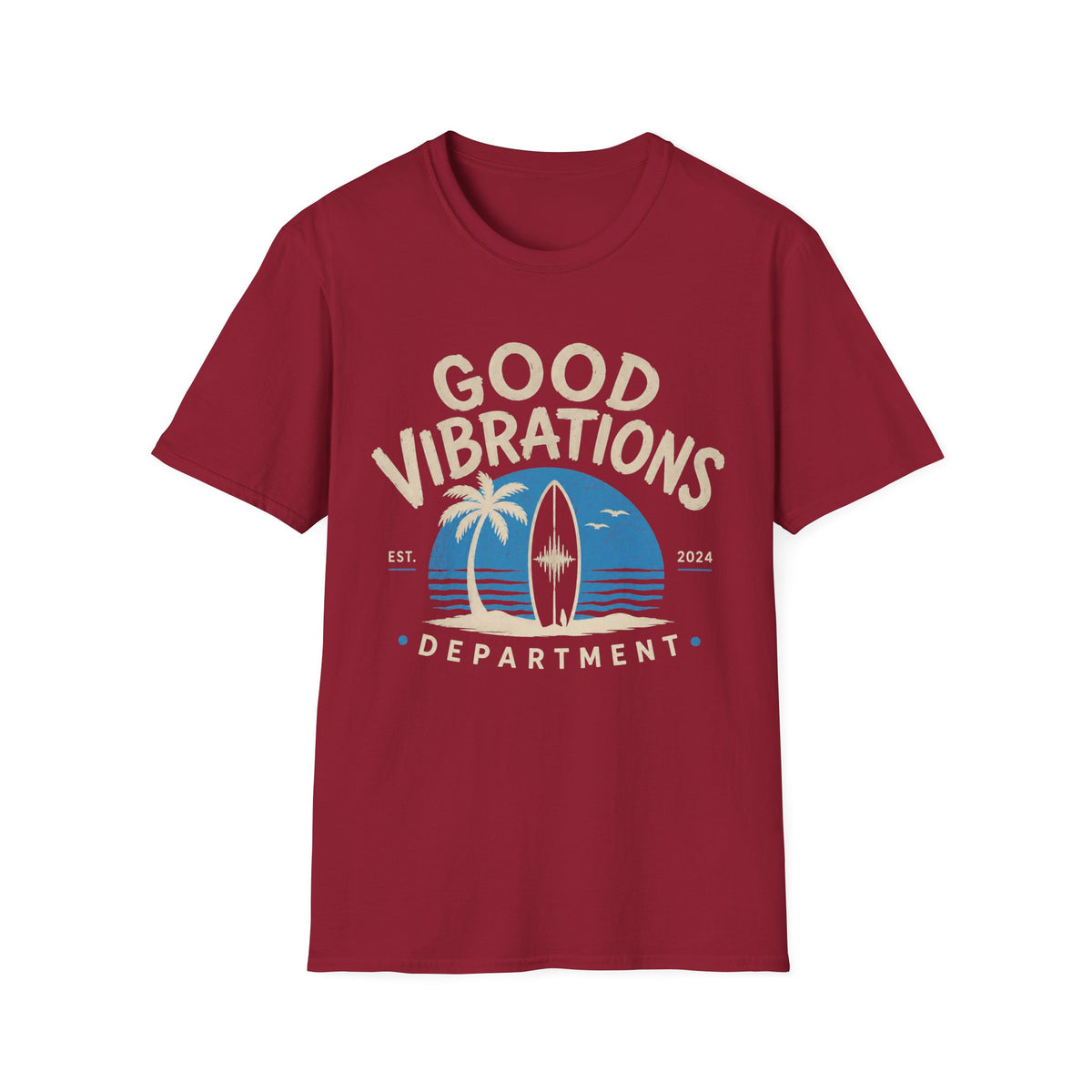 Good Vibrations Surf Music T-Shirt