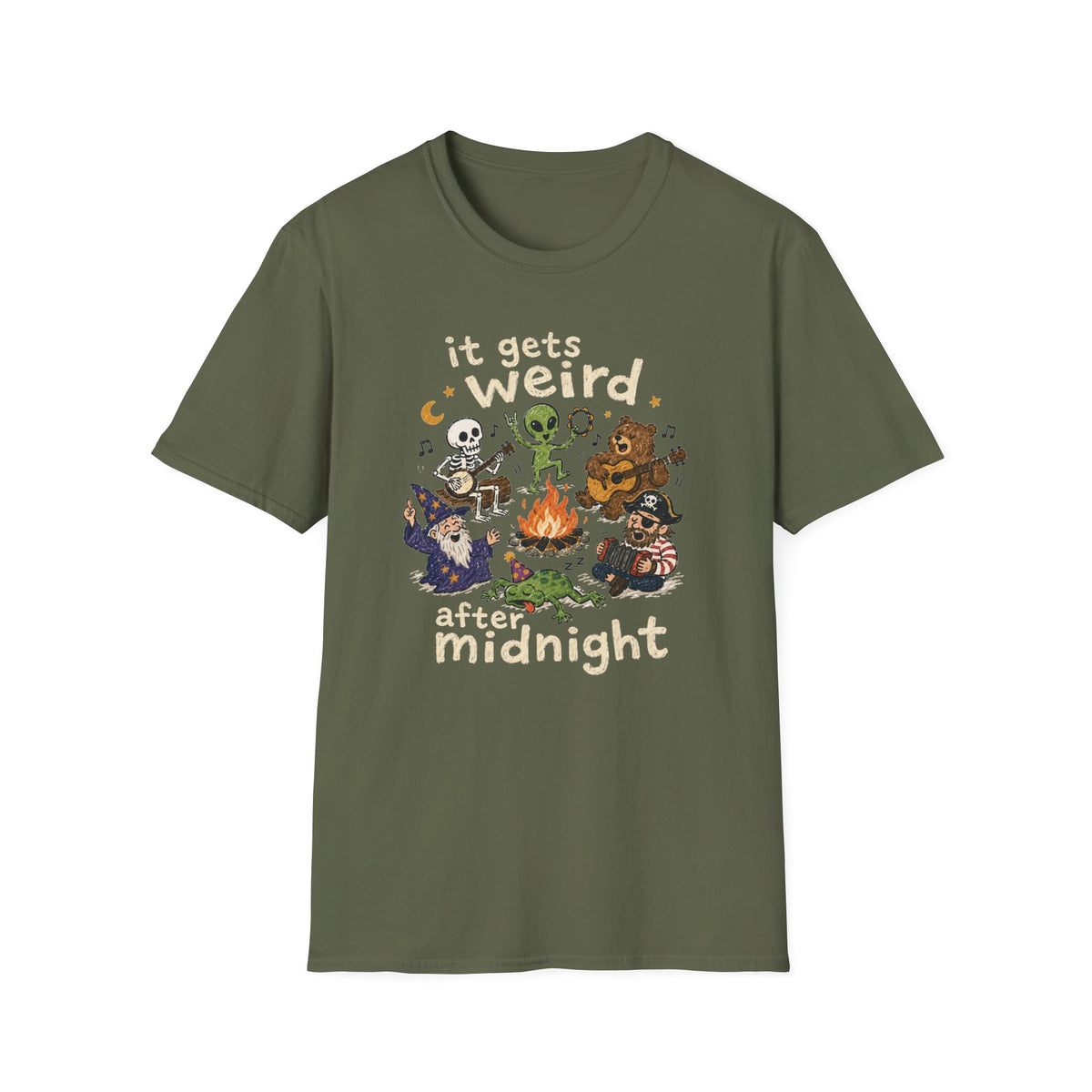 It Gets Weird After Midnight T-Shirt