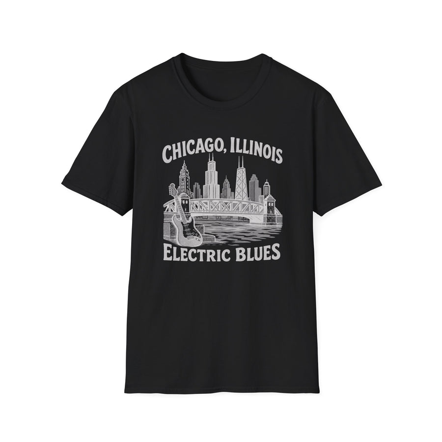 Chicago Illinois Electric Blues T-Shirt