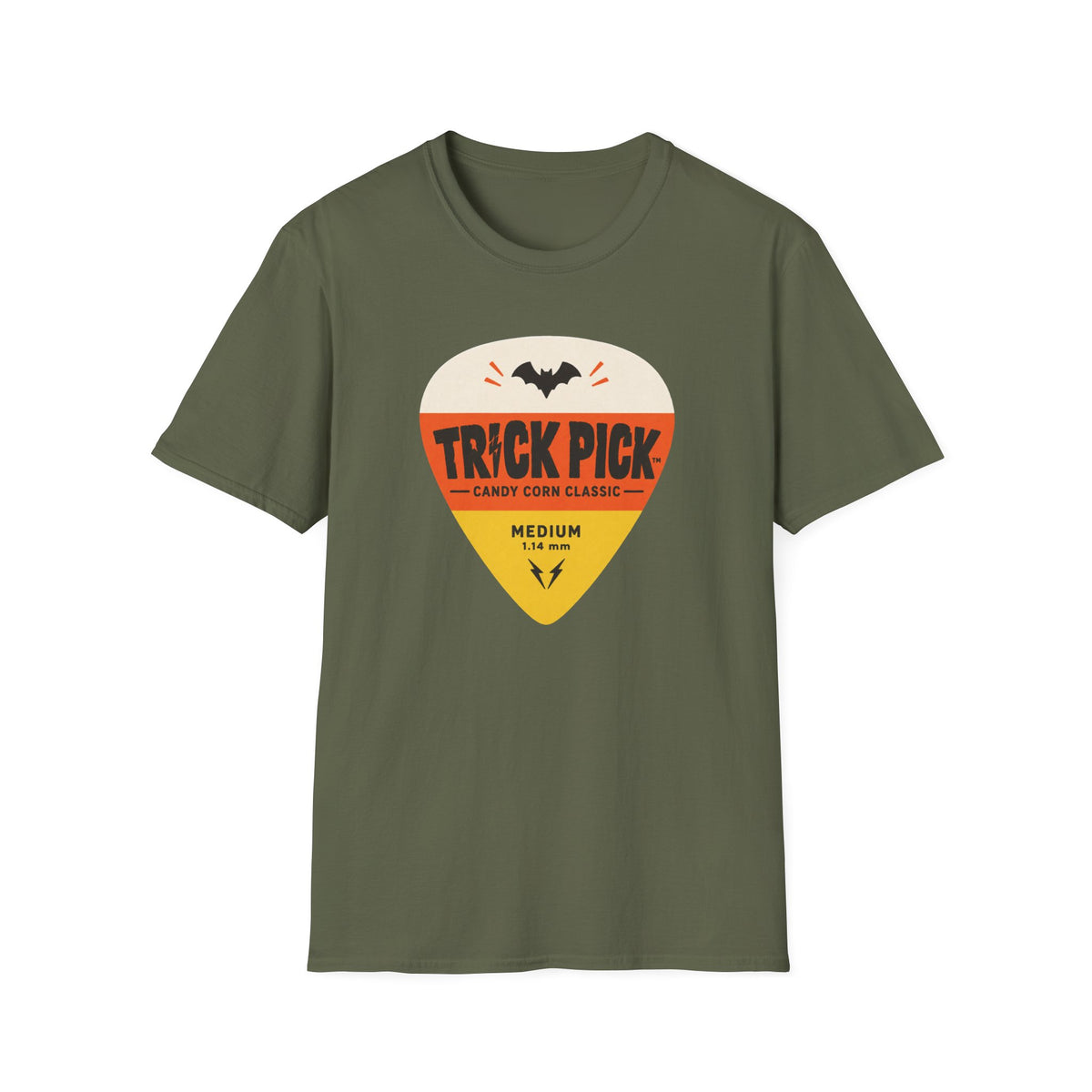 Candy Corn Guitar Pick T-Shirt