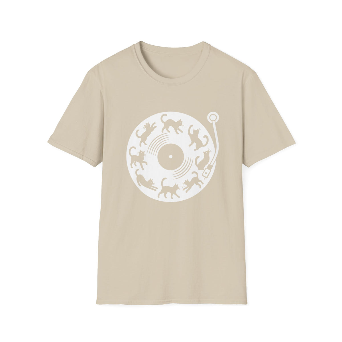 Cat Vinyl T-Shirt