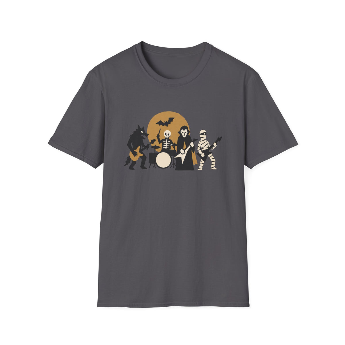 Halloween Monster Band T-Shirt