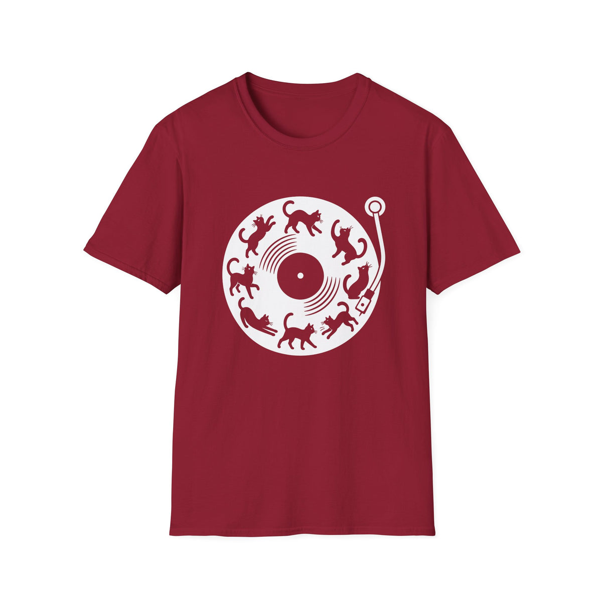 Cat Vinyl T-Shirt