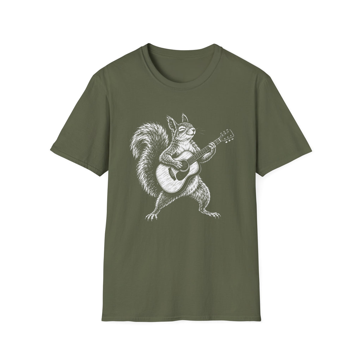 Guitar Squirrel T-Shirt