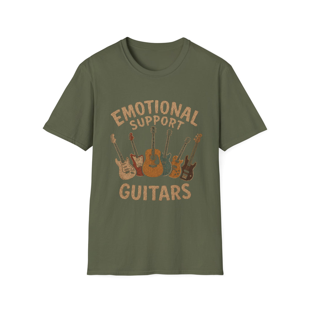 Emotional Support Guitars T-Shirt