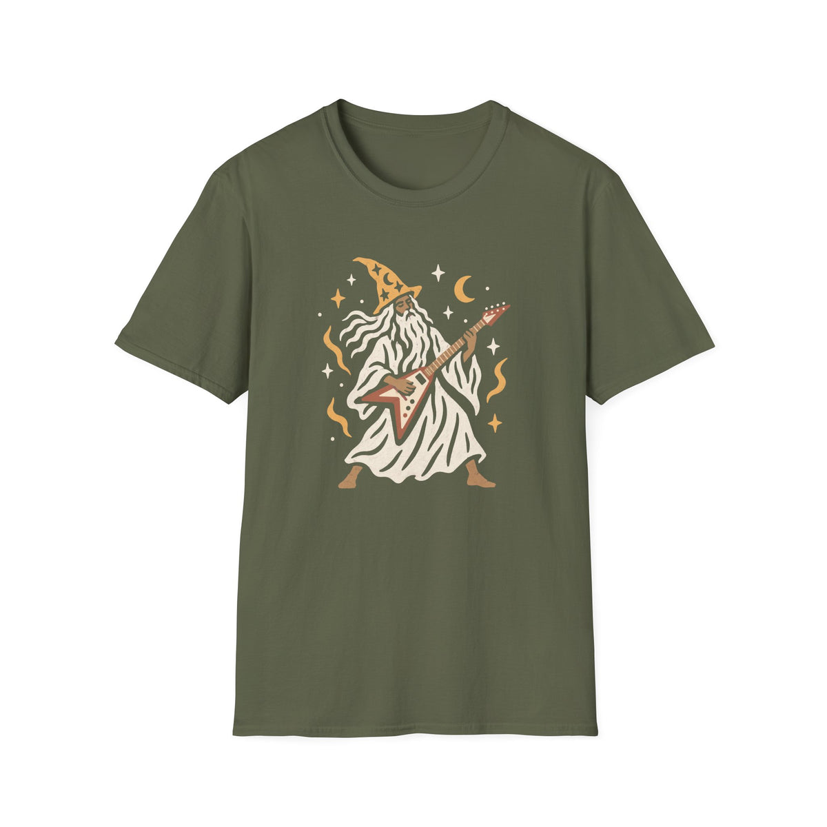 Wizard Guitar T-Shirt