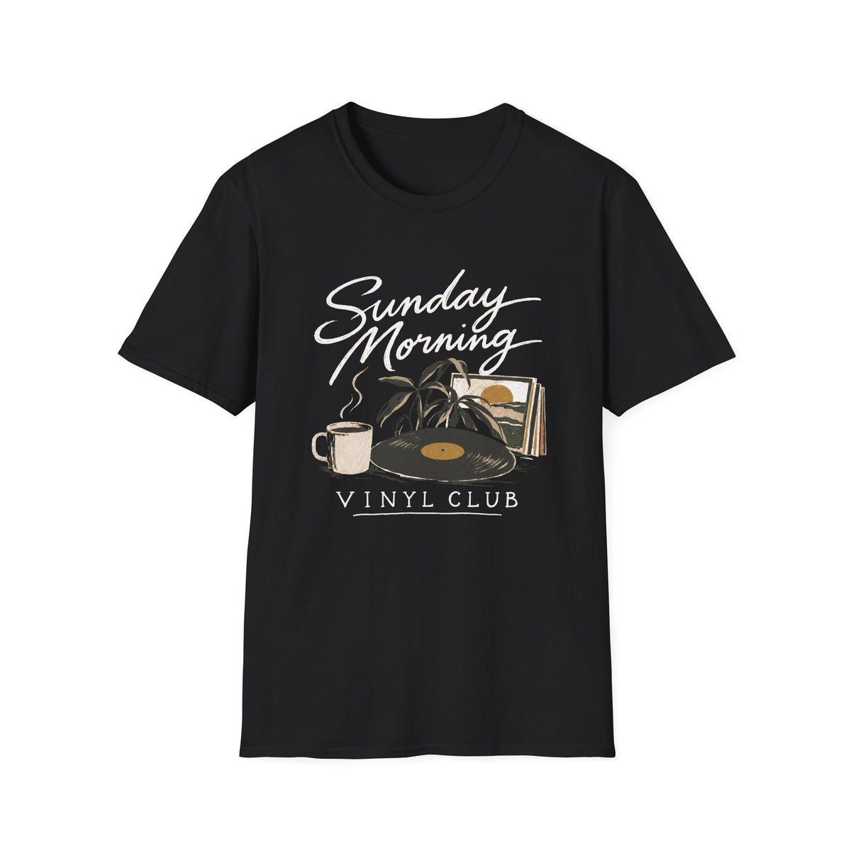Sunday Morning Vinyl T-Shirt