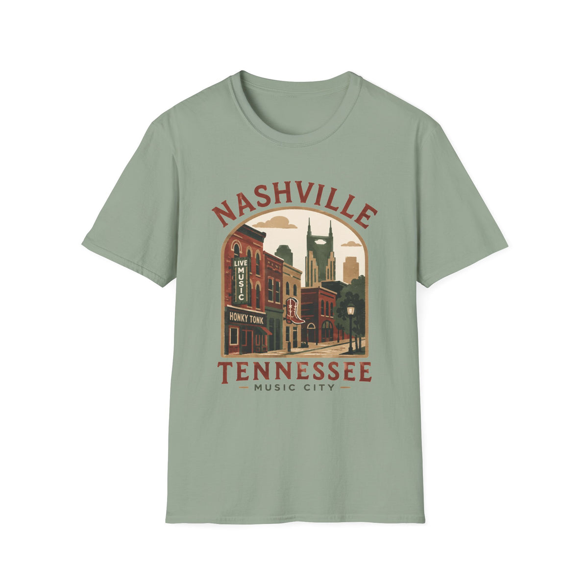 Nashville Tennessee Music City T-Shirt