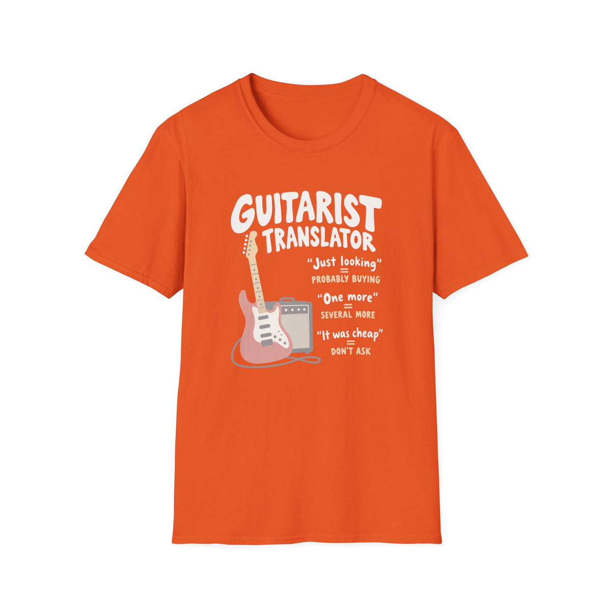 Guitarist Translator T-Shirt