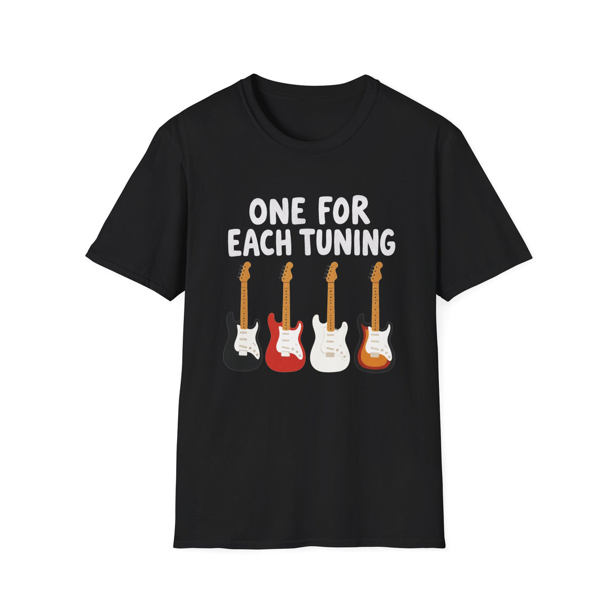 One For Each Tuning Guitar T‑Shirt