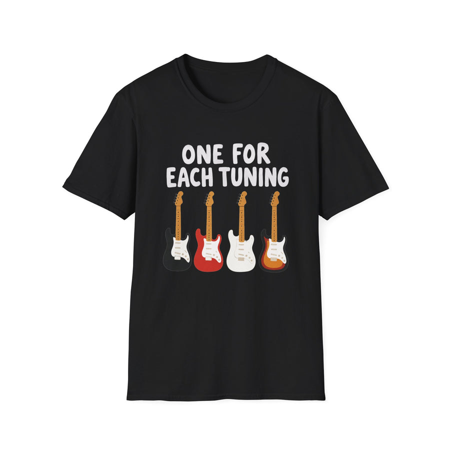One For Each Tuning Guitar T‑Shirt