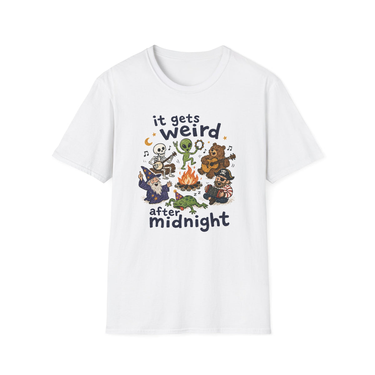 It Gets Weird After Midnight T-Shirt