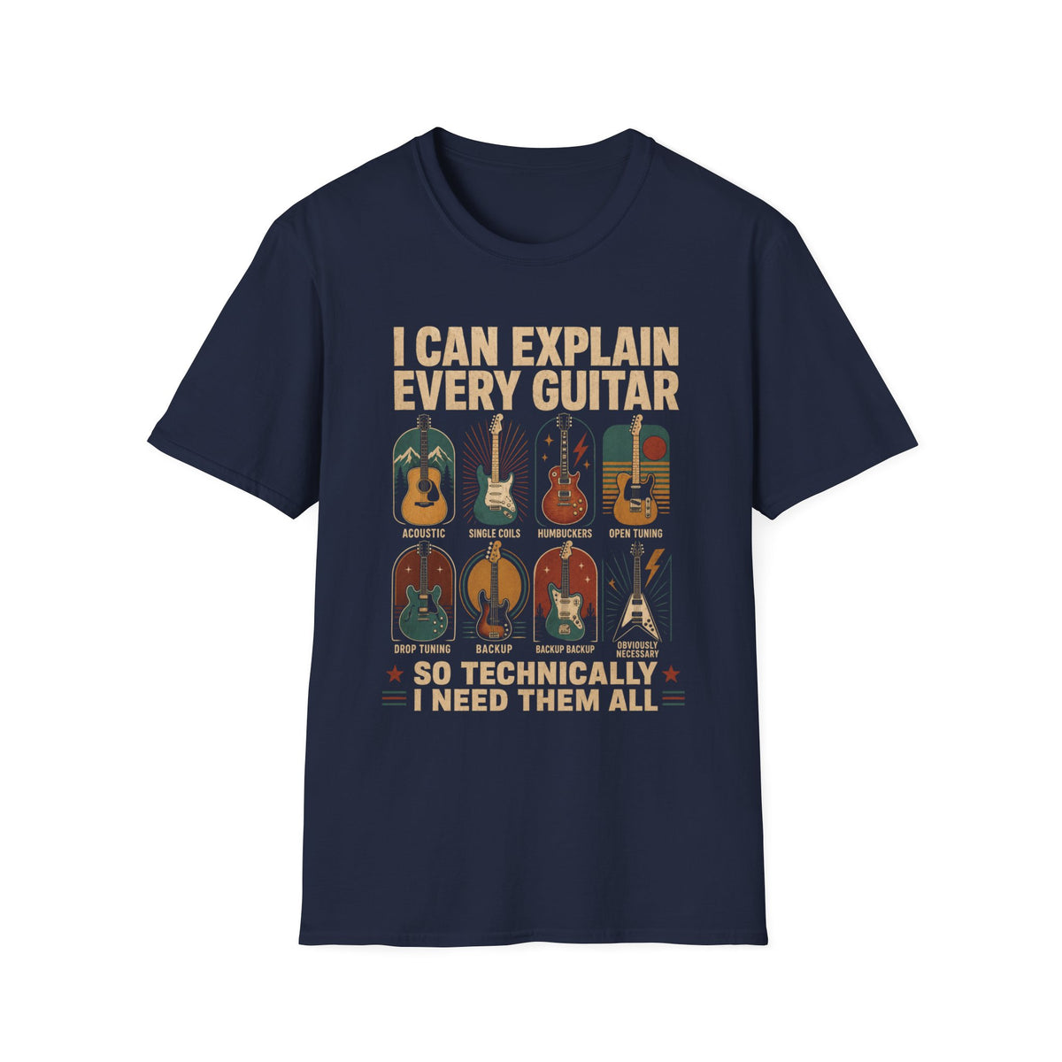 I Can Explain Every Guitar T‑Shirt