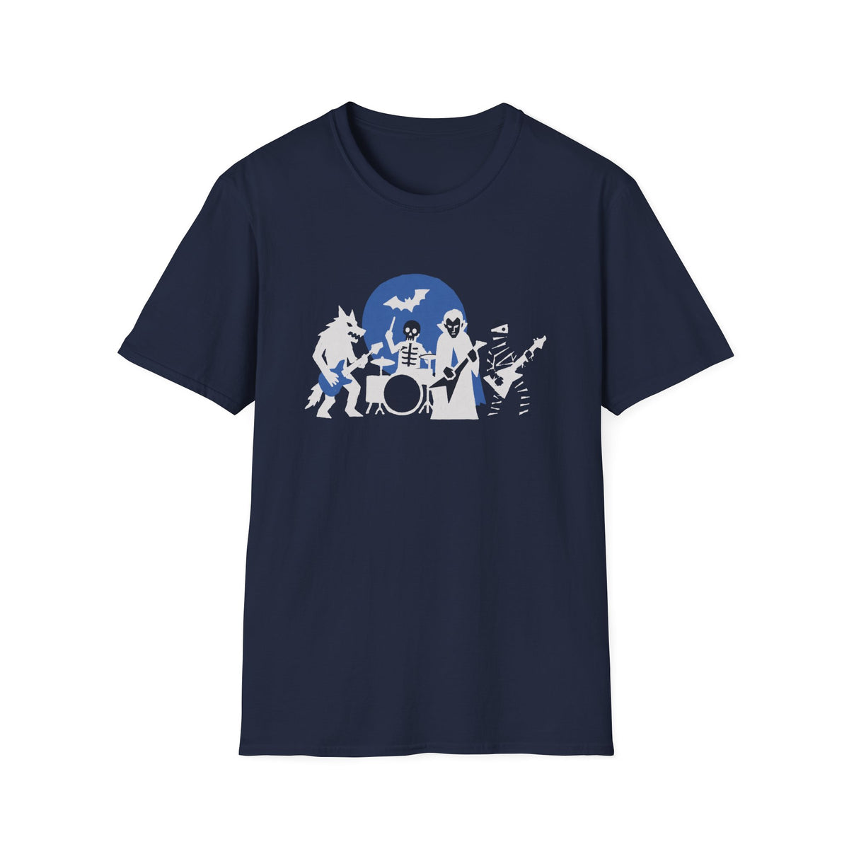 Halloween Monster Band T-Shirt