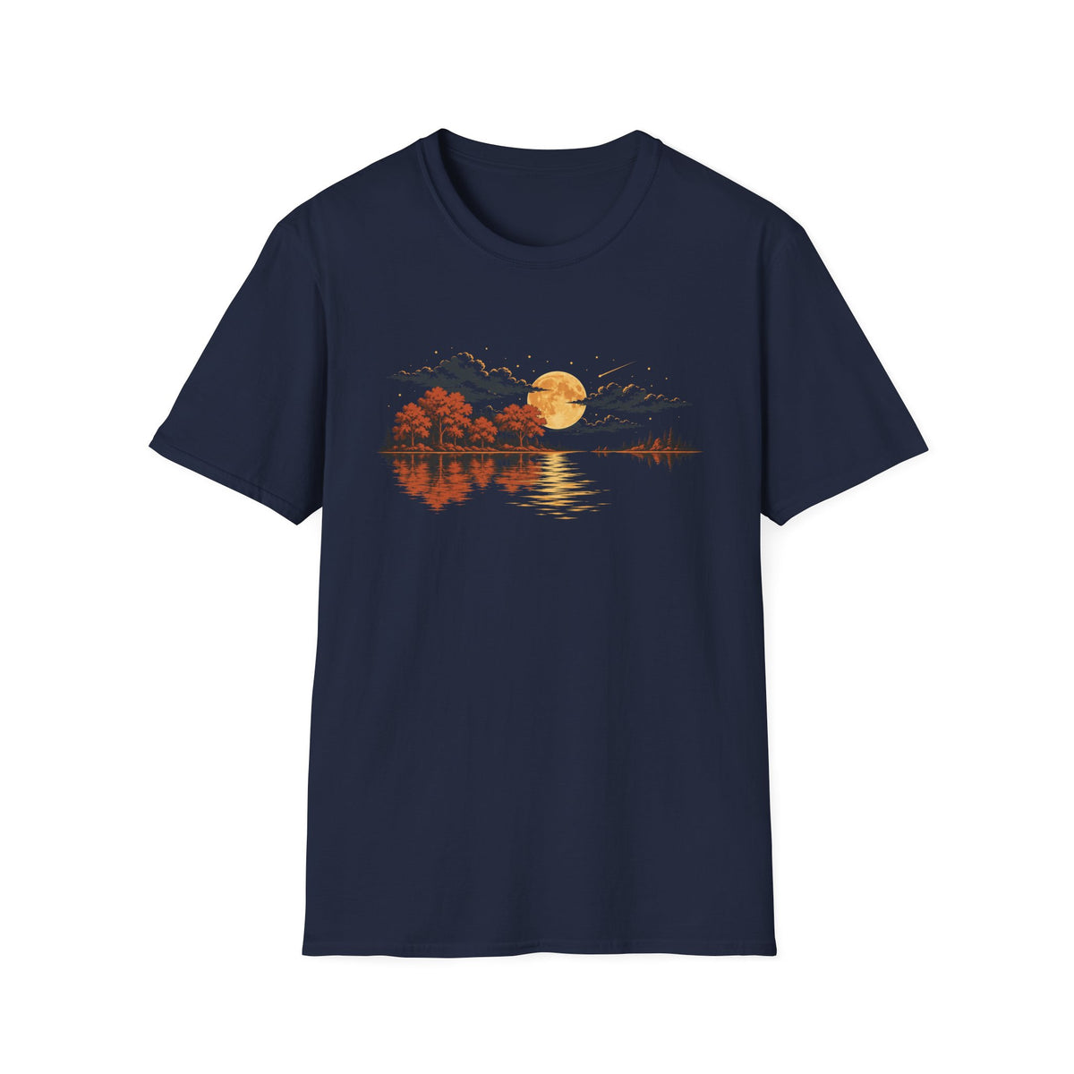 Guitar Nature Reflection T-Shirt