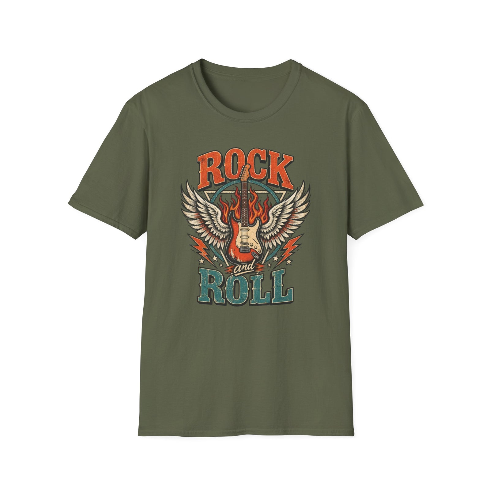 Rock and Roll Guitar T-Shirt