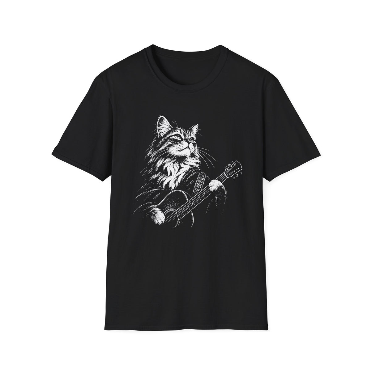 Guitar Kitty T-Shirt