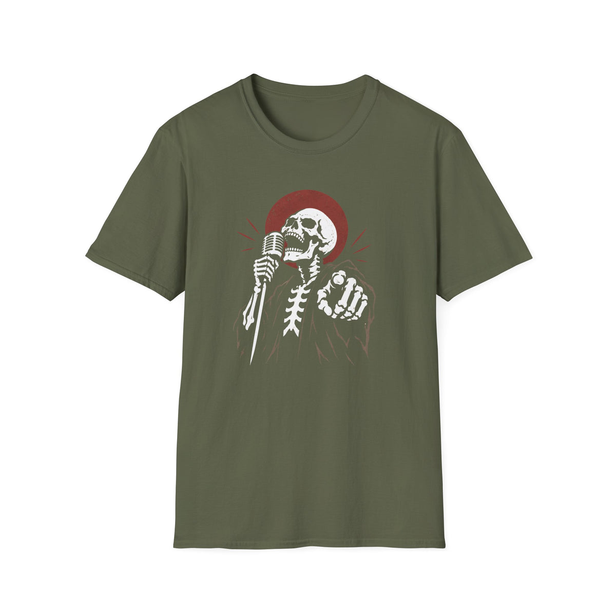Skeleton Singer T-Shirt