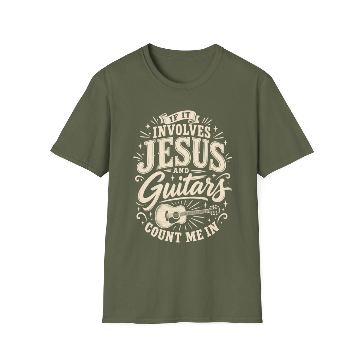 Jesus And Guitars T-Shirt