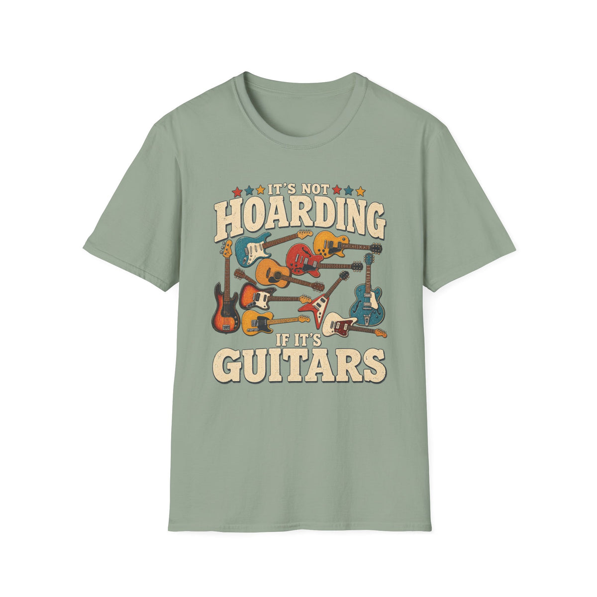 It's Not Hoarding Guitar T-Shirt