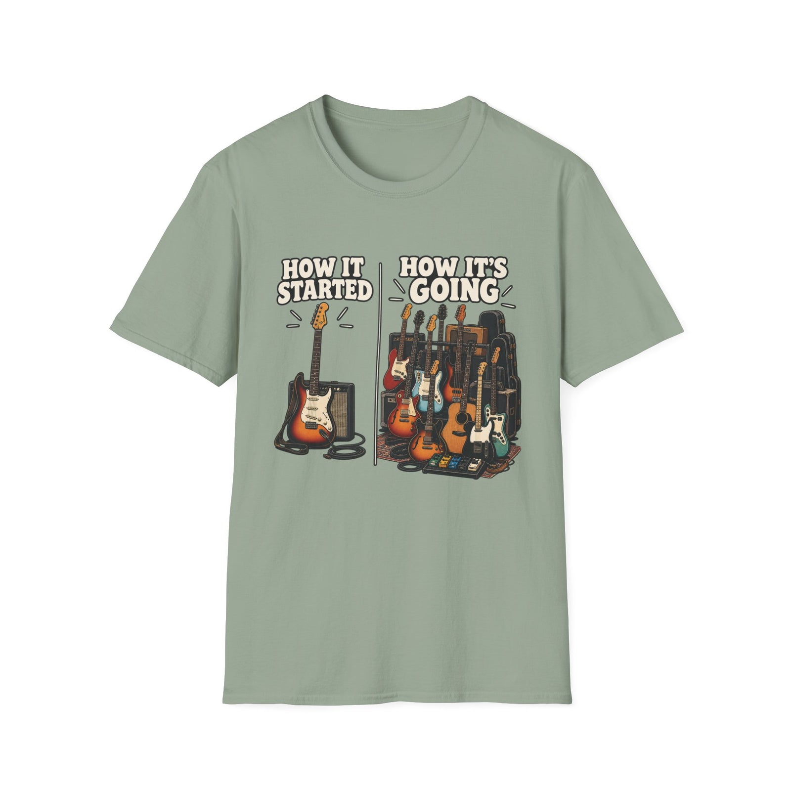 How It Started Guitar T-Shirt